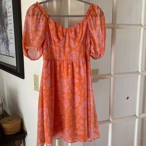 Light and airy midi summer dress worn once